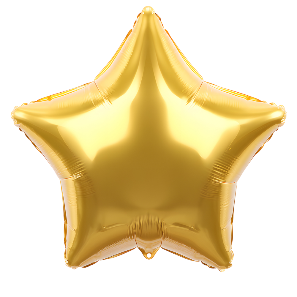 Gold Jumbo Star Foil Balloon