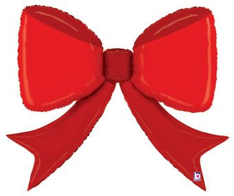 Red Bow Balloon (41 Inch)