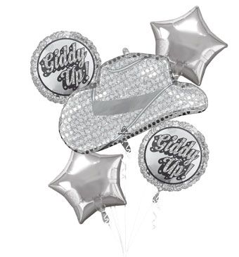 Rhinestone Disco Cowboy Bouquet Kit