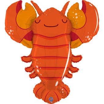 Friendly Lobster Foil Balloon