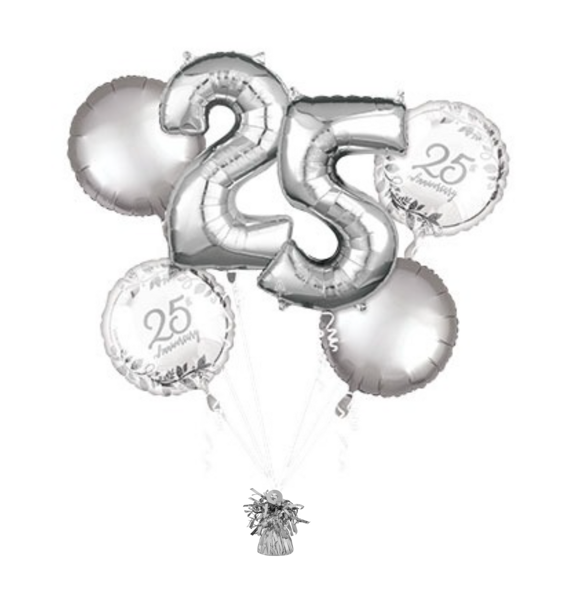 Happy 25th Anniversary Bouquet Kit