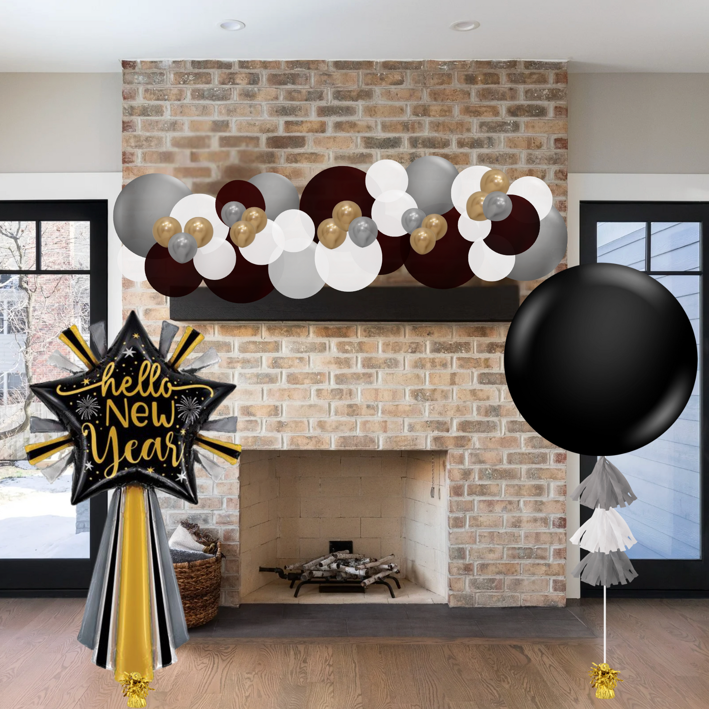 New Year's Eve Balloons Party Package