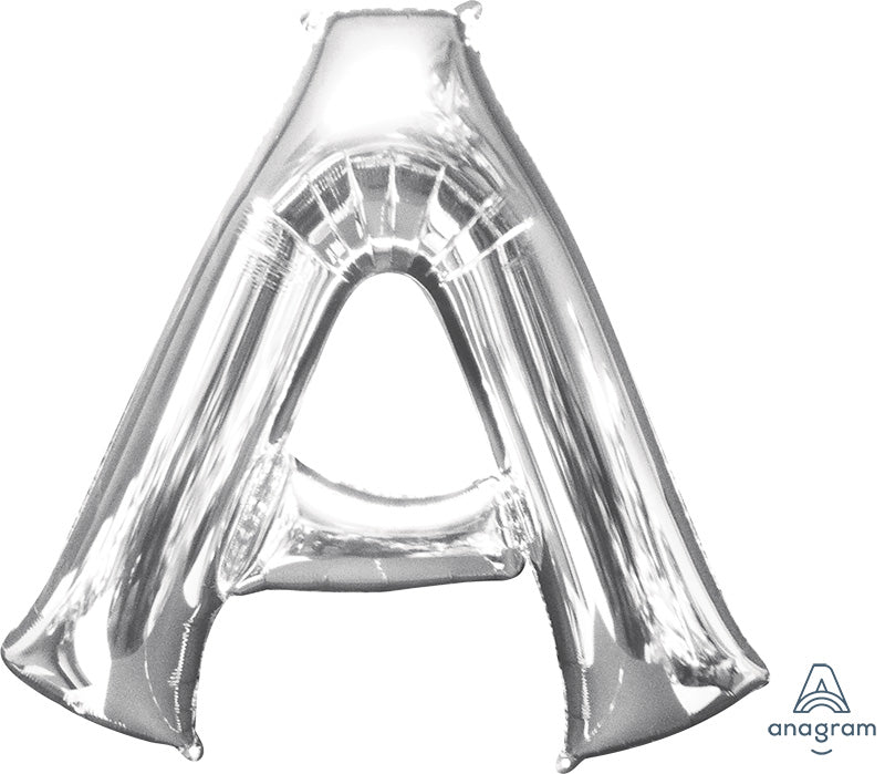 Air-Filled, Non-Floating Small Print Letters (16 Inch)
