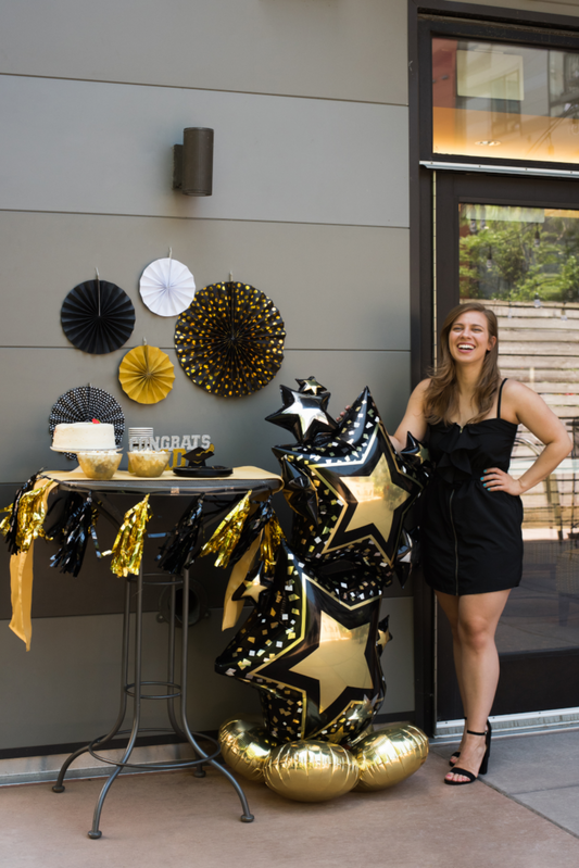 Elegant Star Cluster Airloonz Balloon Display