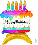 Birthday Cake Airloonz Jr. Balloon (18 Inch)