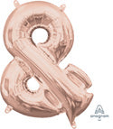 Air-Filled, Non-Floating Small Print Letters (16 Inch)