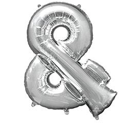 Air-Filled, Non-Floating Small Print Letters (16 Inch)