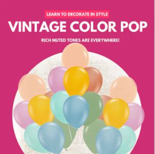 How To Style An Event In A Muted, Vintage Color Palette