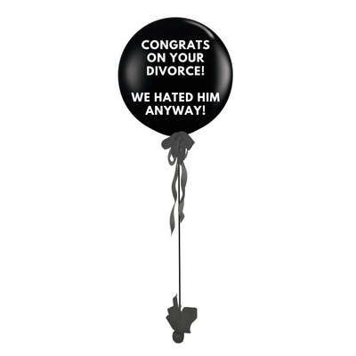 All Divorce Balloons