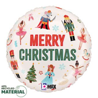 Nutcracker Ballet Christmas Balloons