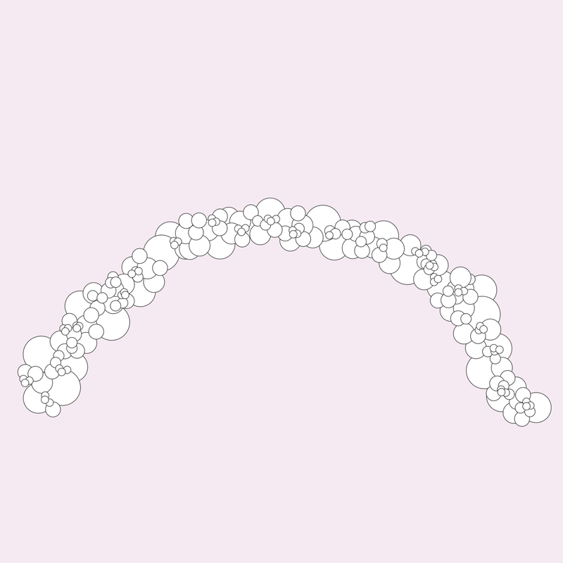 Organic Balloon Arches