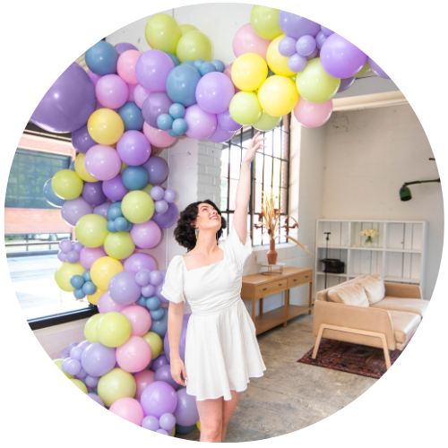 Balloon Garlands (aka Hanging Arches)