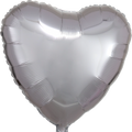 Silver Heart Balloon (18 Inch)