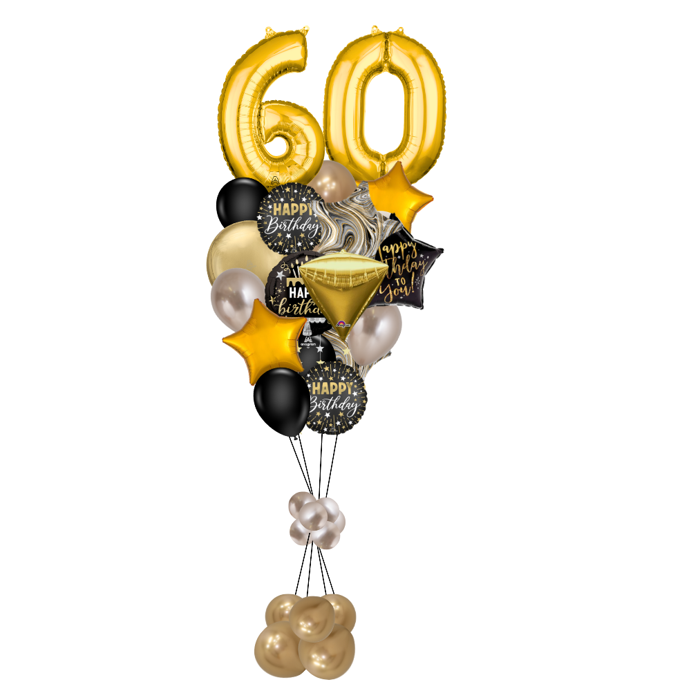 60th Birthday Elegant Age Designer's Choice Bouquet