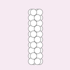 Custom 5 Foot Classic Topless Balloon Column