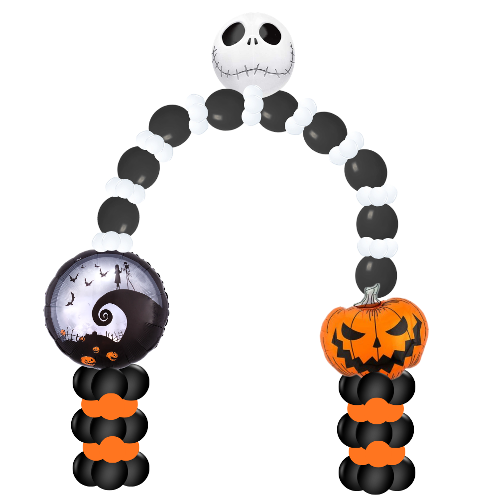 Jack Skellington Pumpkin King Halloween Single Door Linking Arch