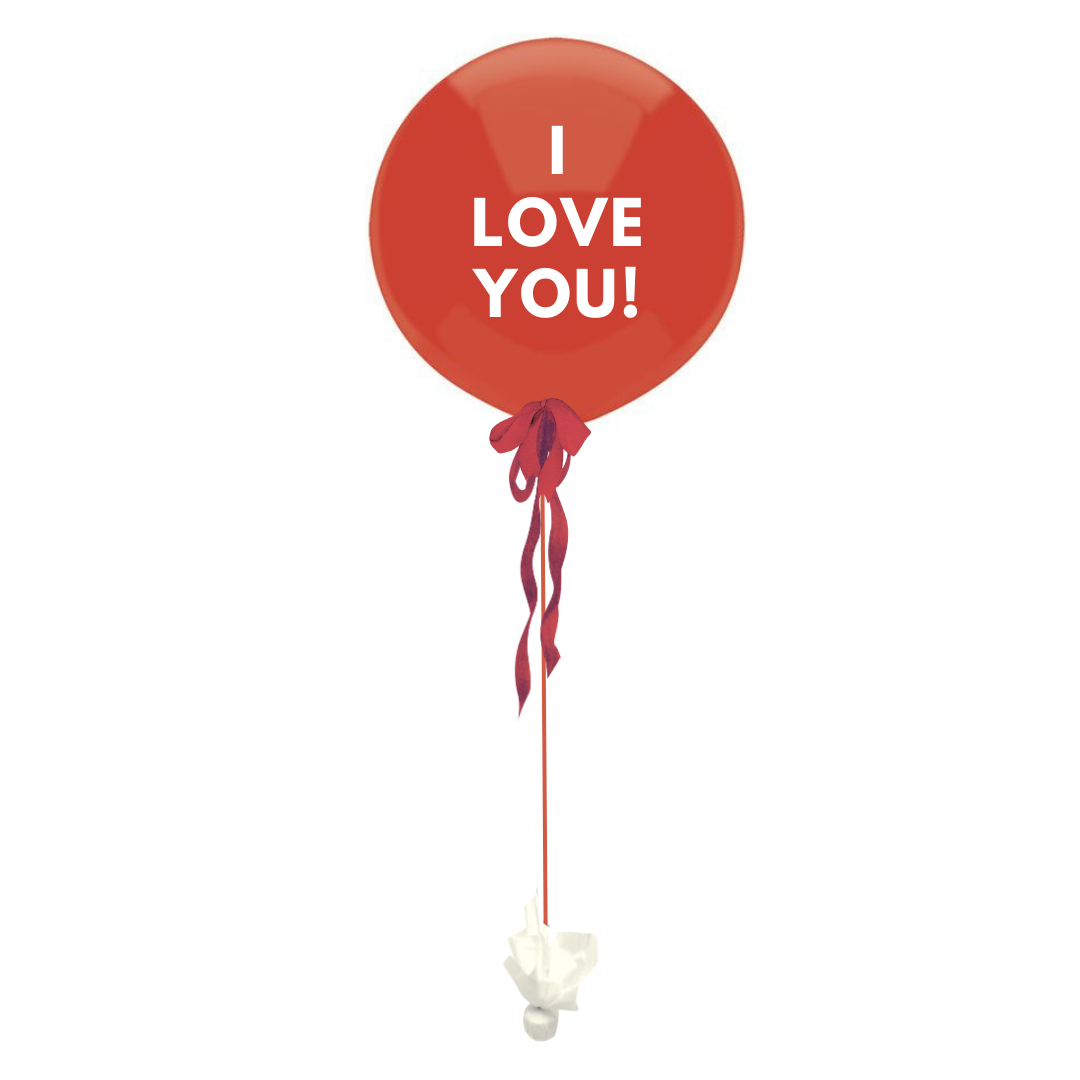 I Love You Giant Gift Balloon