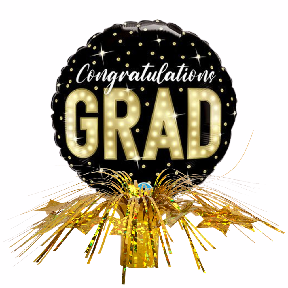Congratulations Grad Fringe Centerpiece