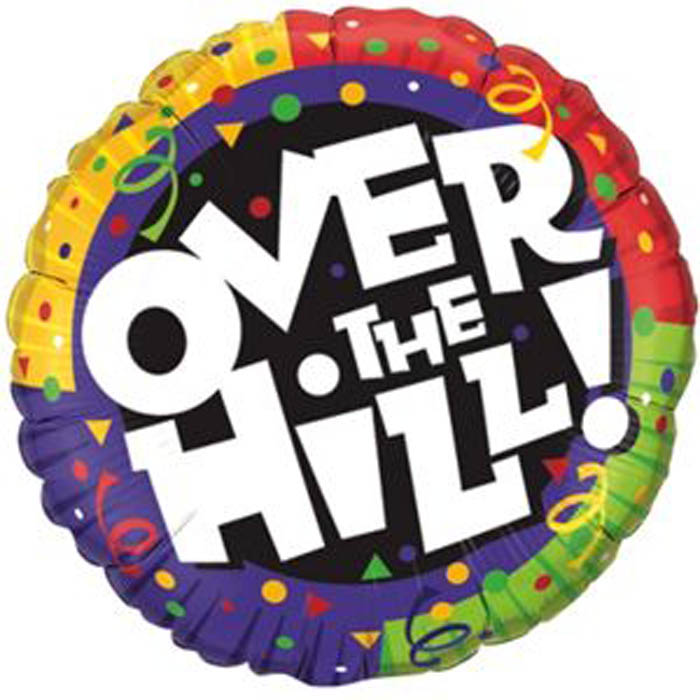 Over the Hill 18" Foil Balloon (D)