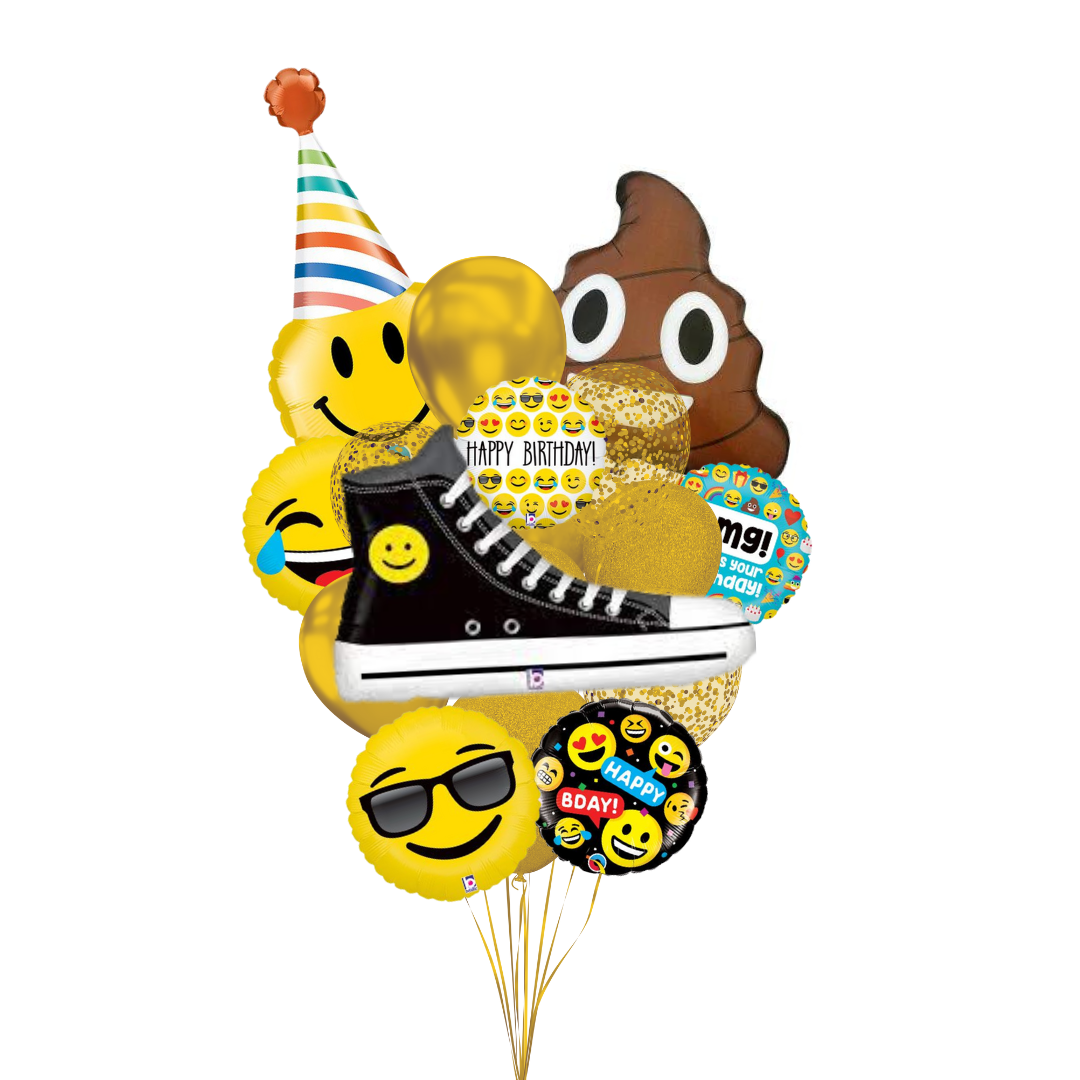 Emoji Birthday Staff Designed Bouquet