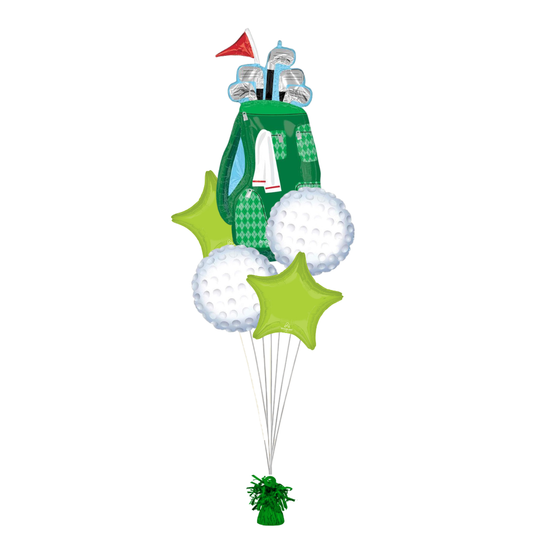 Minimal Golf Balloon Bouquet
