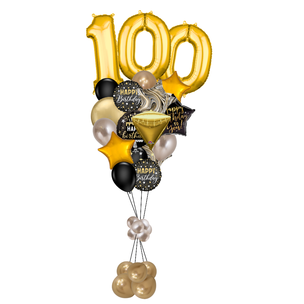 100th Birthday Elegant Age Designer's Choice Bouquet