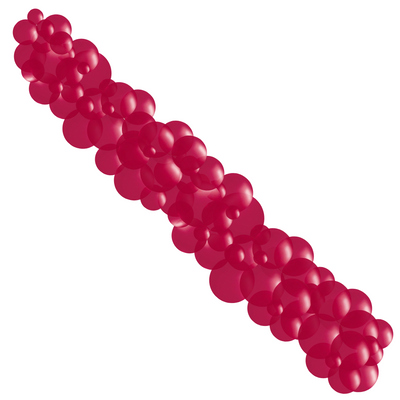 Monochromatic Burgundy-Maroon Garlands