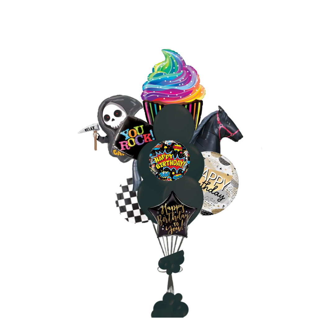 Anything Black Staff Favorites Birthday Bouquet