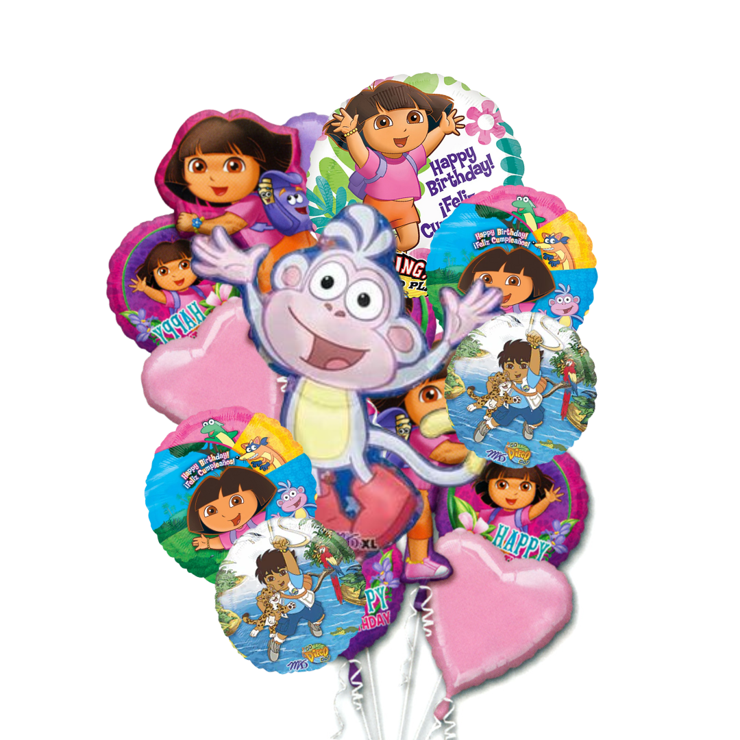 Dora & Diego Chaos Character Bouquet