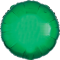 Metallic Green Circle Balloon (18 Inch)
