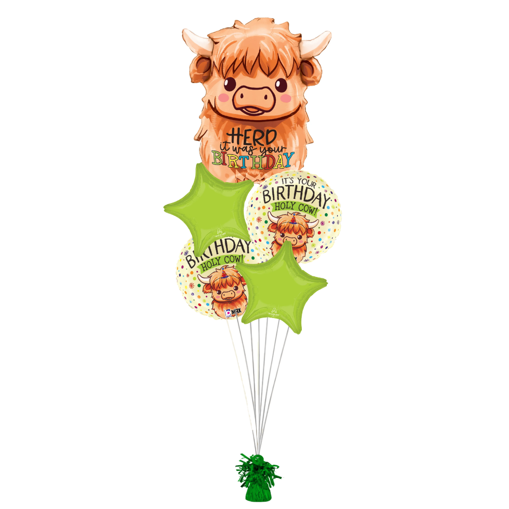 Herd It's Your Birthday Balloon Bouquet