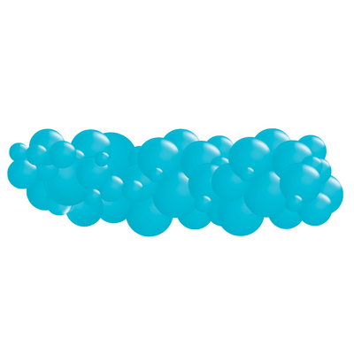 Monochromatic Teal Garlands