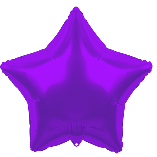 Purple Jumbo Star Foil Balloon