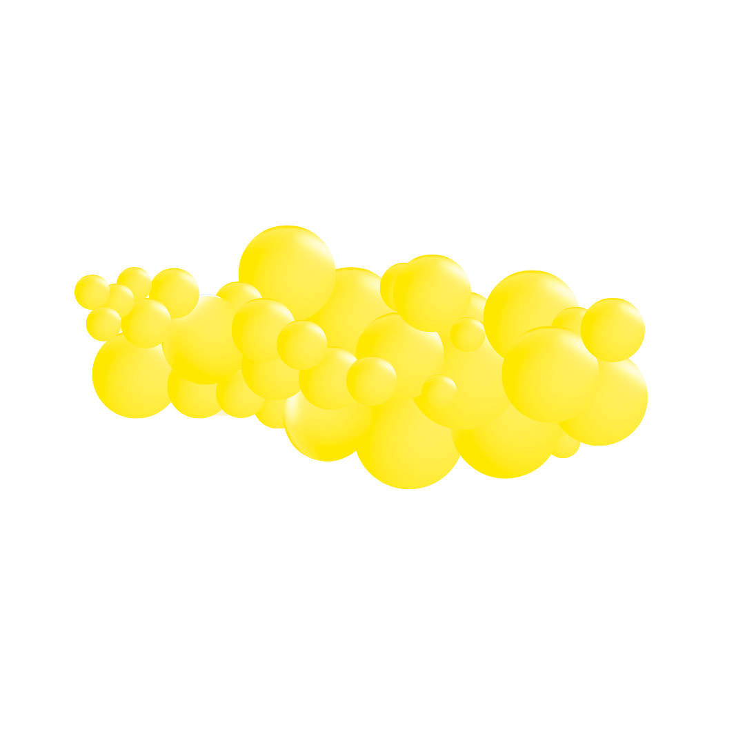 Monochromatic Yellow Garlands
