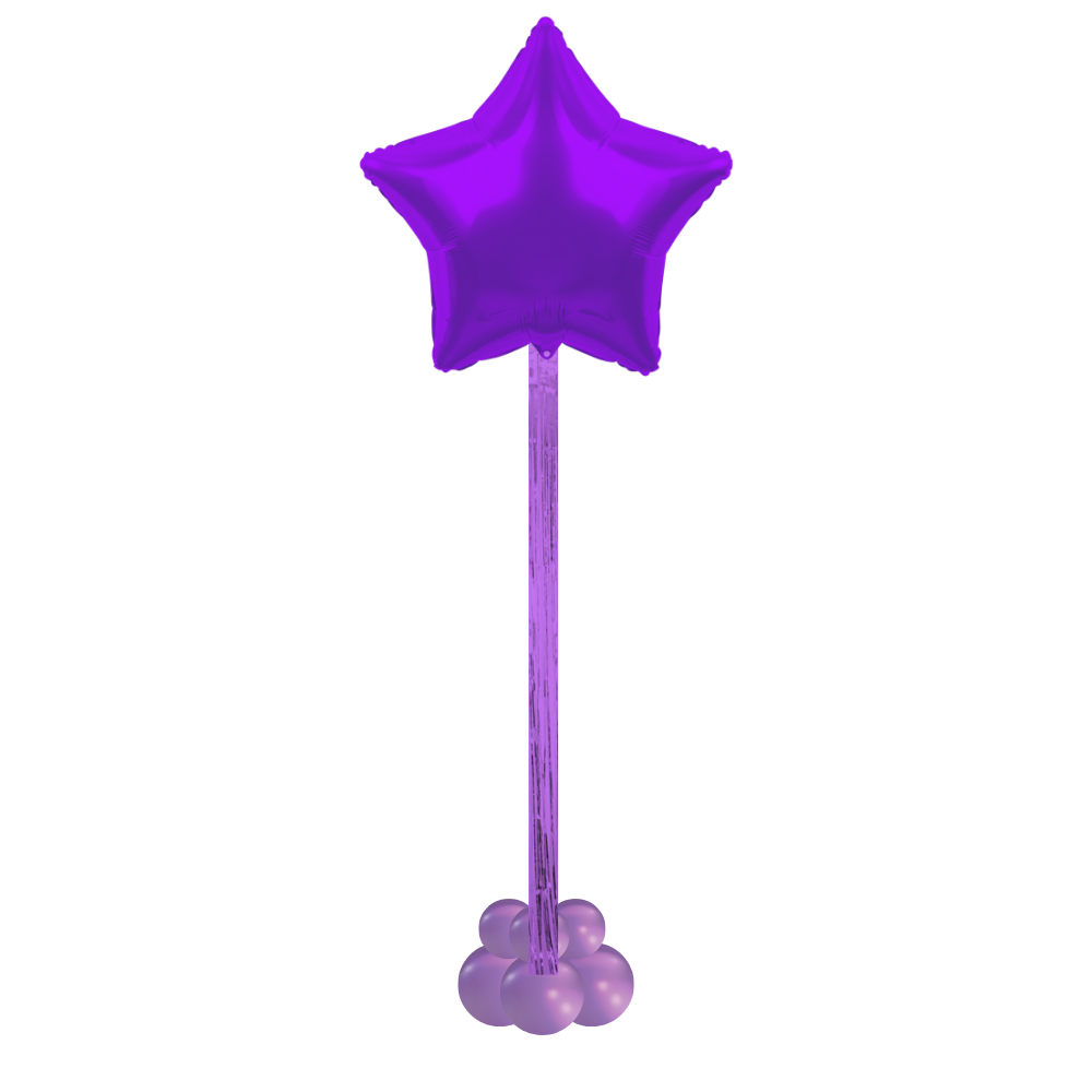 Purple Star Floating Column