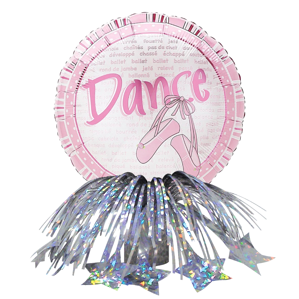 Dance Ballerina Fringe Centerpiece