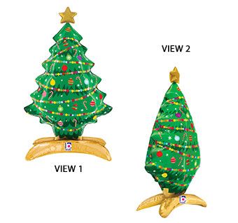 Standing Air-Filled Table Christmas Tree