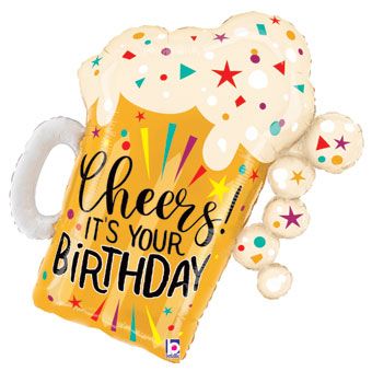 Cheers It's Your Birthday Beer Mug (27 Inch)
