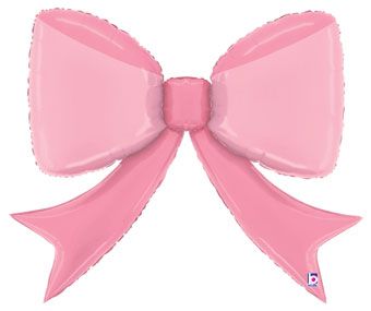 Pink Bow Balloon (41 Inch)