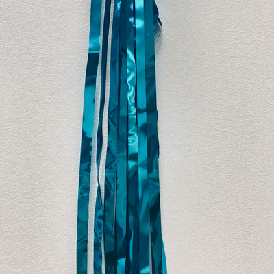 Teal Hanging Streamer Balloon Tails