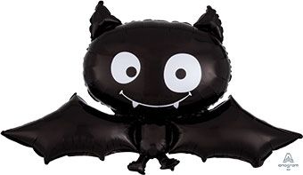 Black Bat Foil Balloon