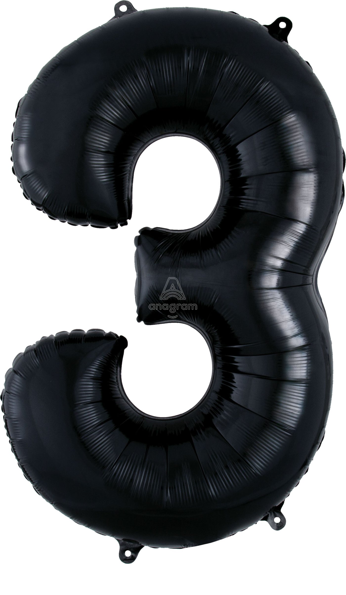 Medium Black Numbers Balloons (3 Foot or 34 Inch)