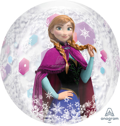 Frozen Snowflakes Orbz Balloon (22 Inch)