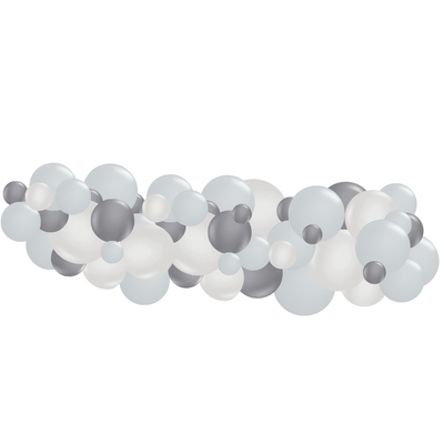 Monochromatic Grays Garlands