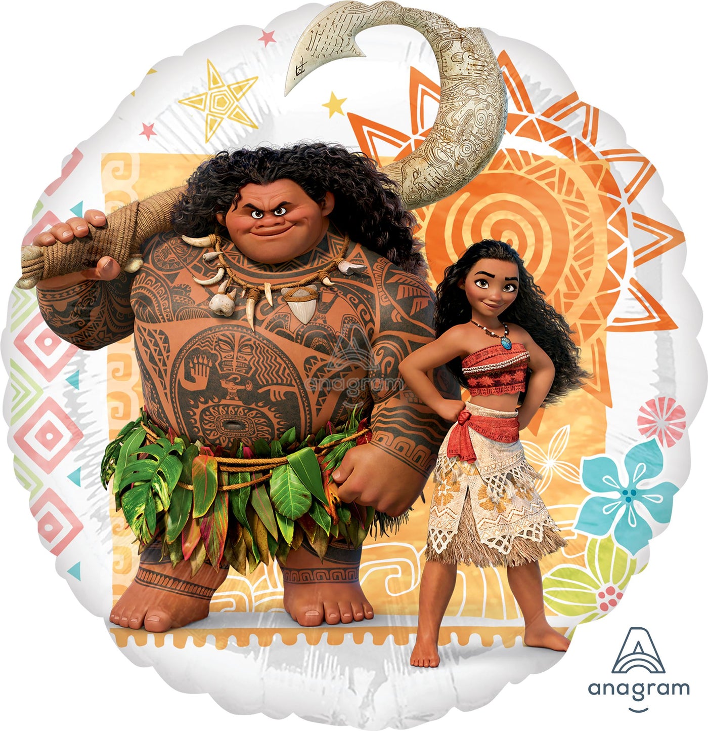 Moana and Maui Balloon (18 Inch)