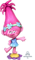 Giant Trolls Poppy Airwalker Balloon (58 Inch)