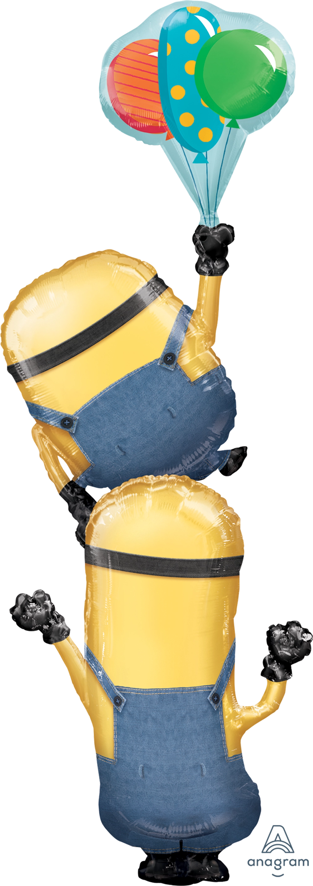 Giant Minions Stacker Airwalker Balloon (61 Inch)