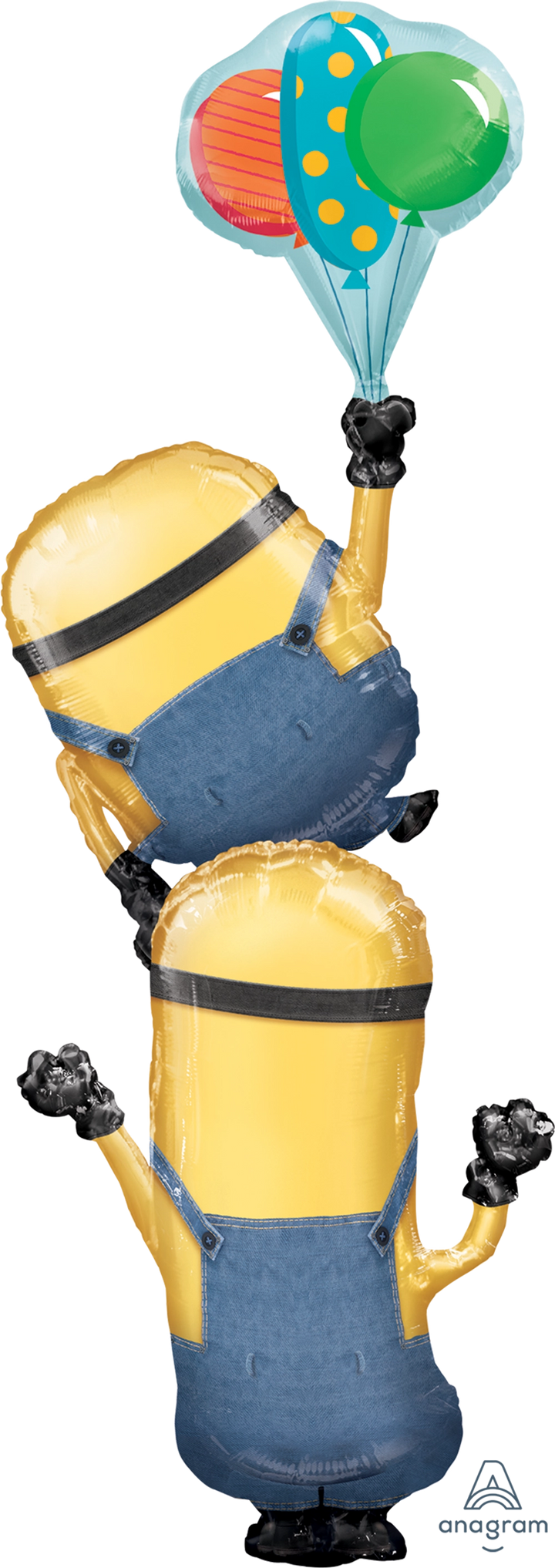 Giant Minions Stacker Airwalker Balloon (61 Inch)