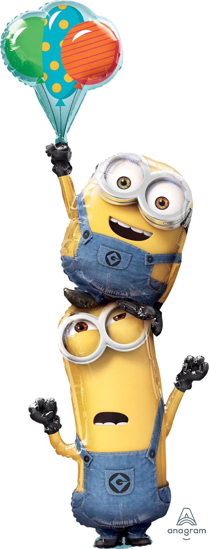 Giant Minions Stacker Airwalker Balloon (61 Inch)