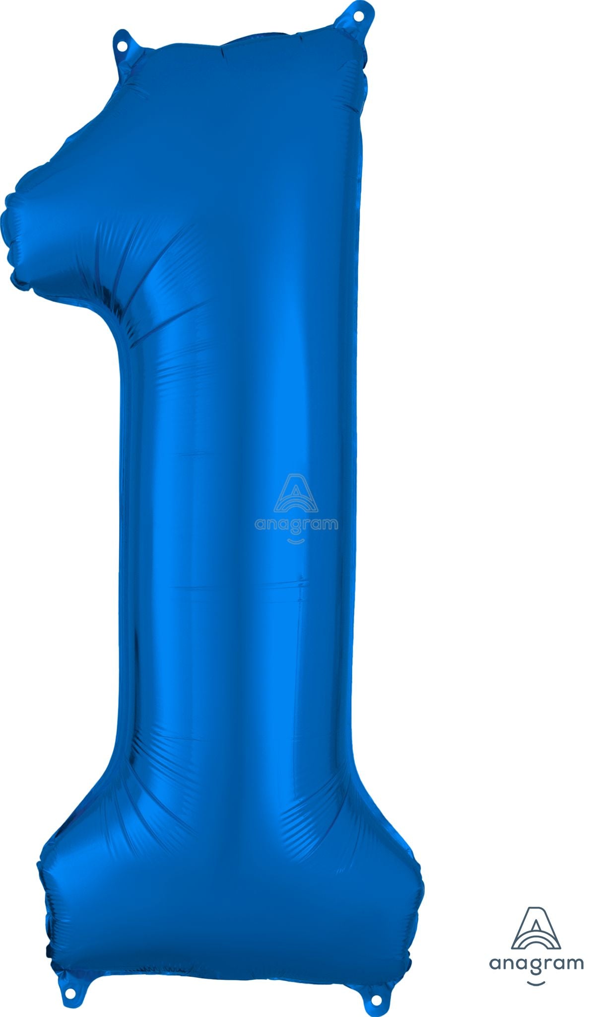 Medium Blue Numbers Balloons (3 Foot or 34 Inch)
